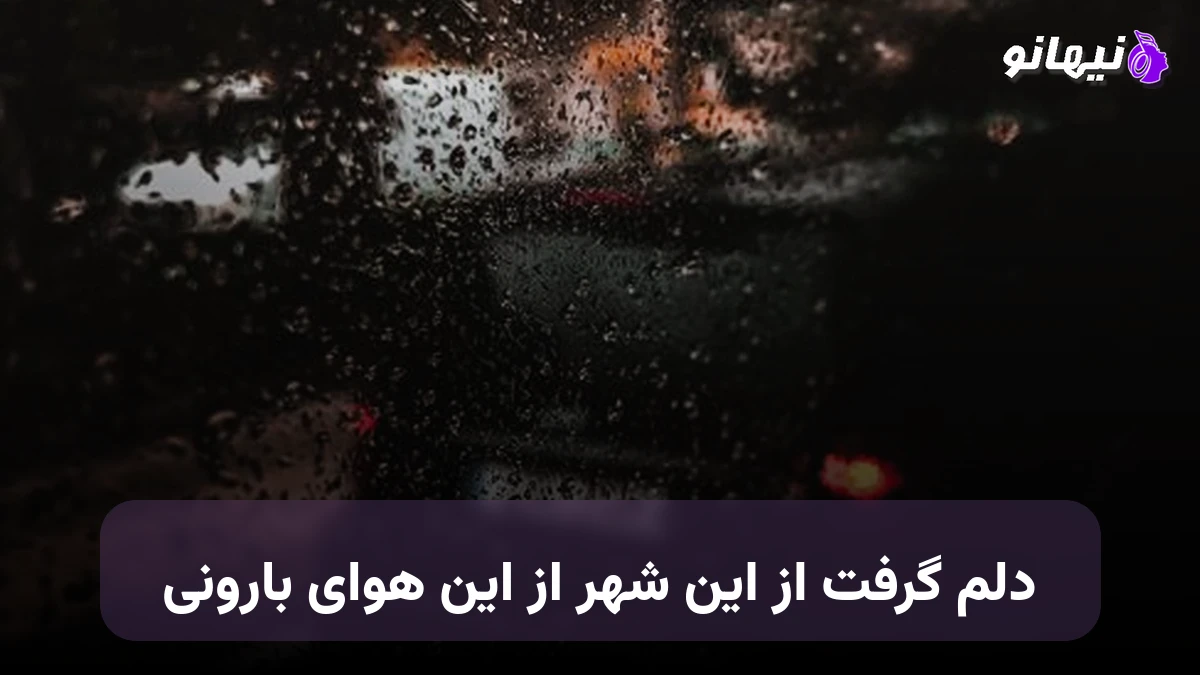 دانلود آهنگ دلم گرفت از این شهر از این هوای بارونی 